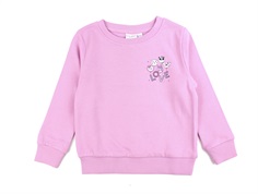 Name It pastel lavender/love sweatshirt